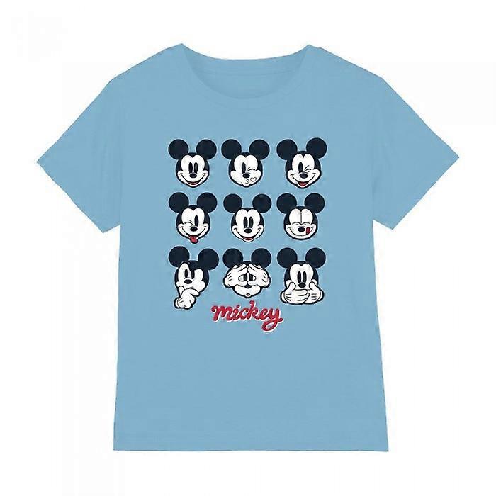 Mickey Mouse Childrens/Kids Faces T-Shirt