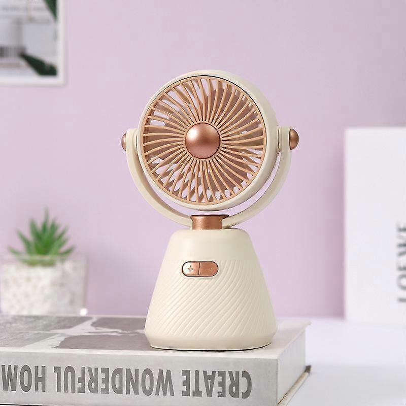 100-speed Mini Portable USB Rechargeable Desktop Fan