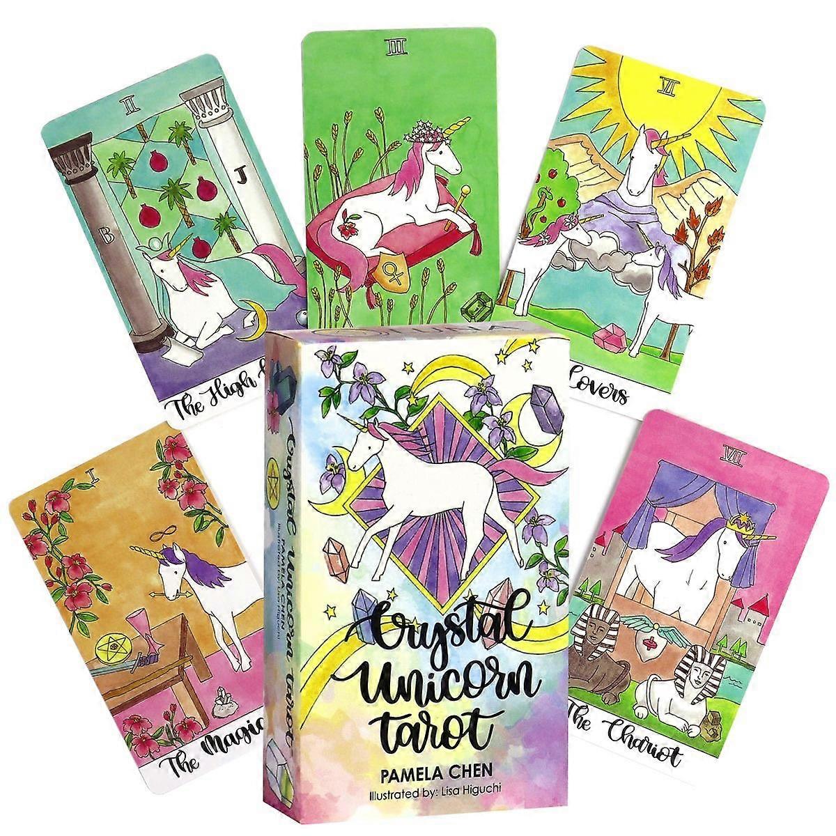 Unicorn Tarot Deck Oracle Cards Intuition Spiritual Guidance 10.5cm