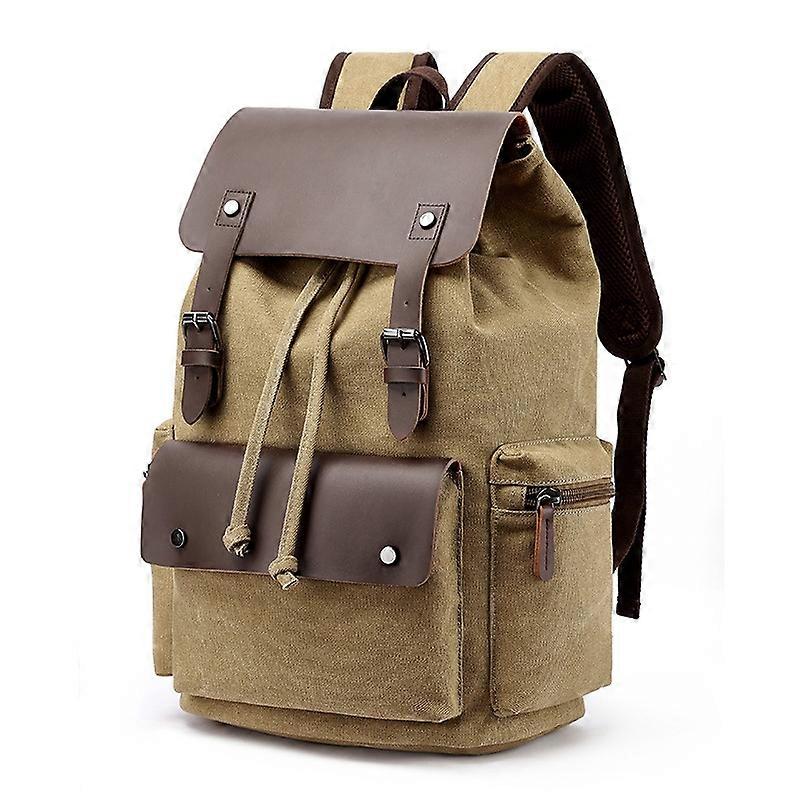 Canvas Leisure Backpack Computer Bag Student School Bag