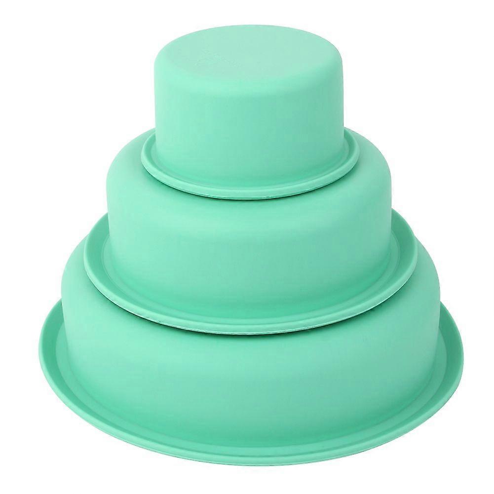 3-Layer Silicone Cake Mold for DIY Cakes and Pizzas