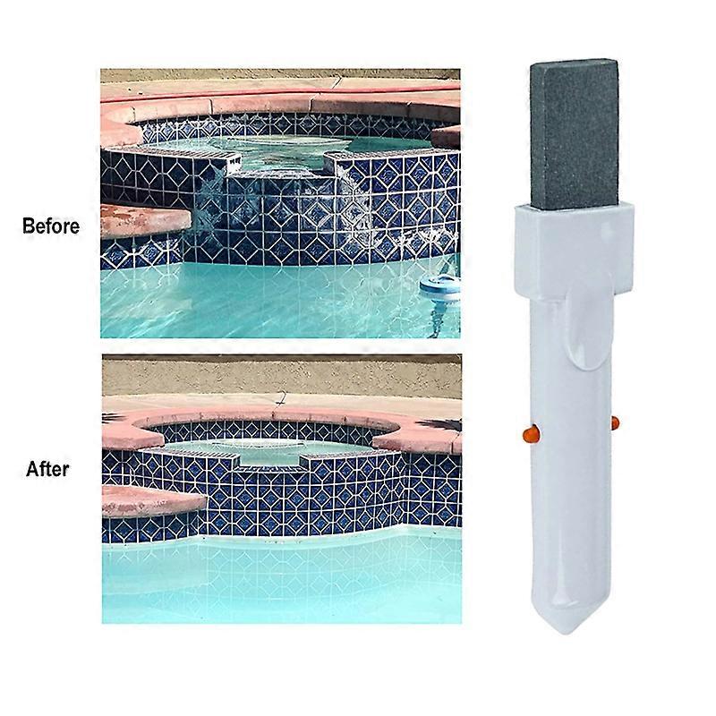 Pumice Swimming Pool Cleaner with V Clip Brushes Natural Pumice Stone Cleaner Brush for Pool Sinks Bathtubs