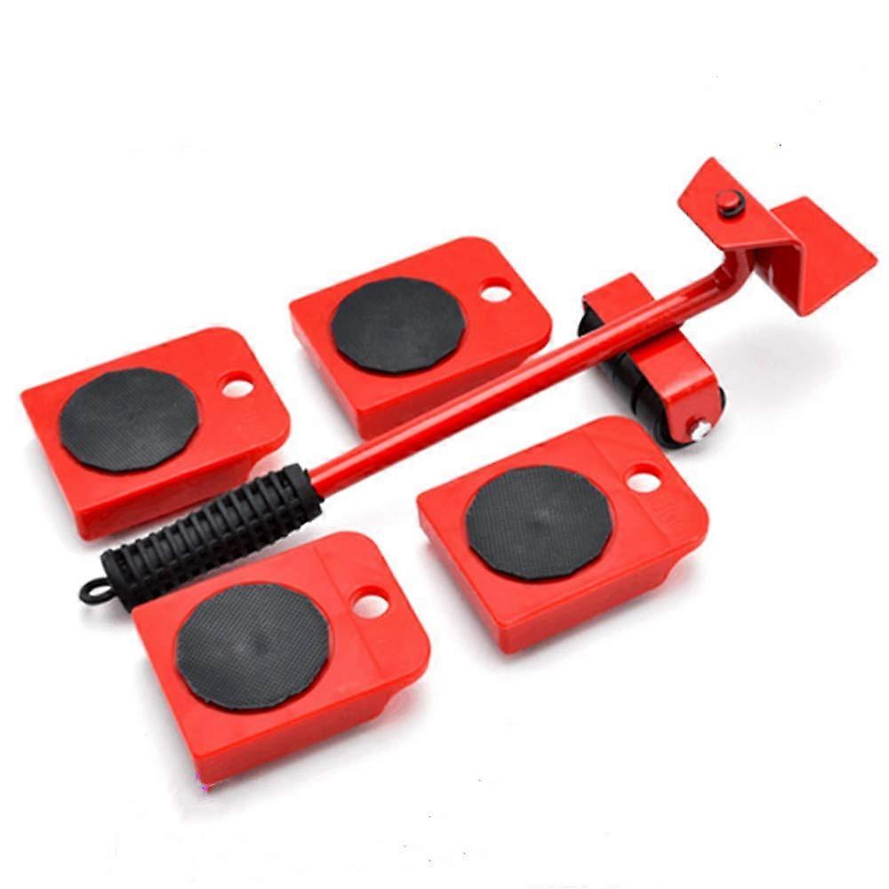 Furniture Lifter Mover Tool Set and 4 4.13'x3.15' pcs Furniture Slides Kit, Roller Tools