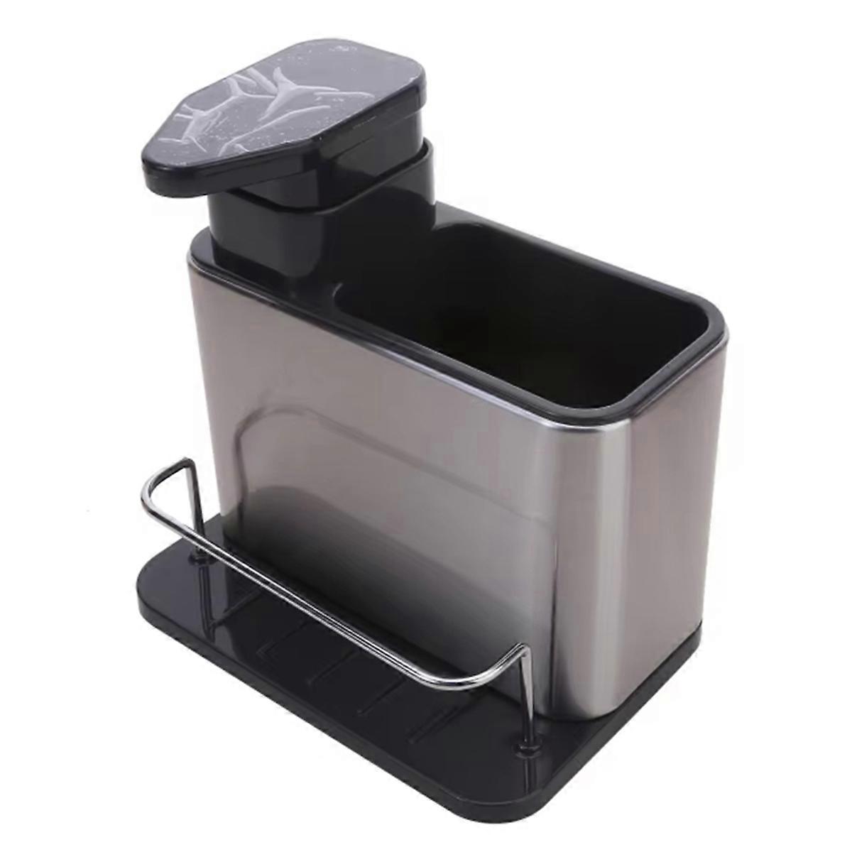 3-in-1 Kitchen Soap Dispenser with Sponge Holder