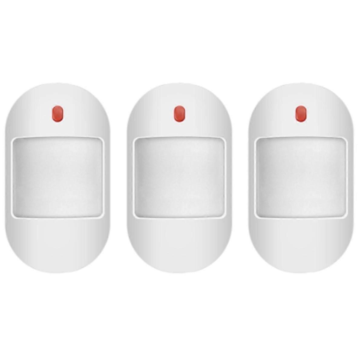 3pcs Enhanced Wireless PIR Motion Sensor Alarm Detector 433MHz Wireless Infrared Detector