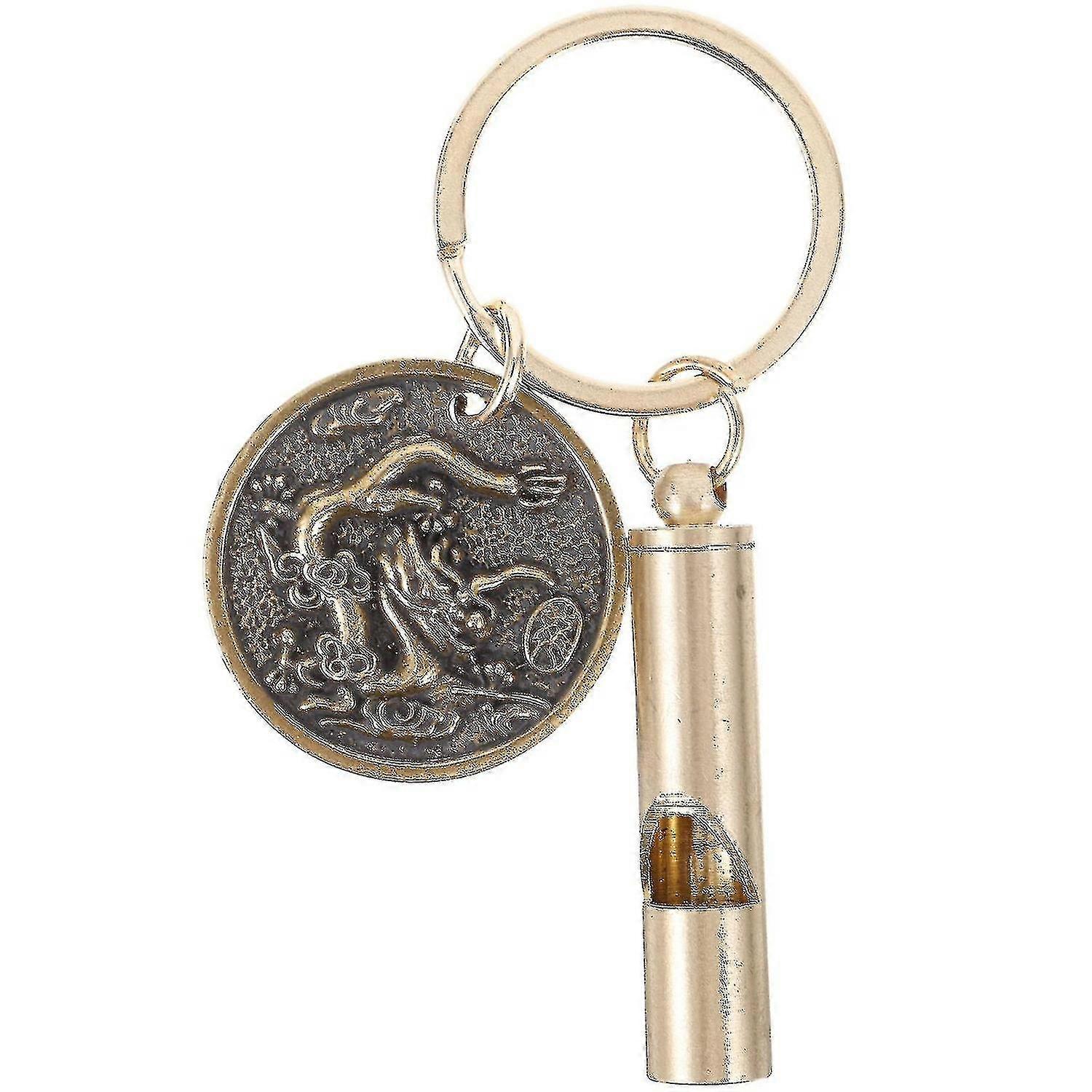 Sifflet en laiton artisanat sifflet en laiton sifflet en laiton pendentif sifflet sifflet extérieur
