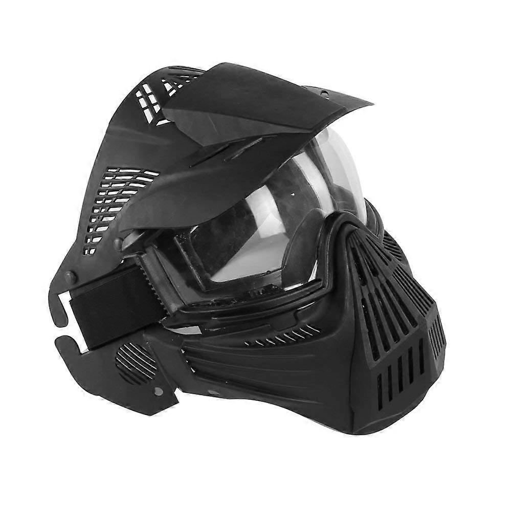 Tactical Paintball Mask, Airsoft Mask, Full Face Protective Mask With Goggles, Suitable For CS Game Paintball Shooting And Other Outdoor Activities