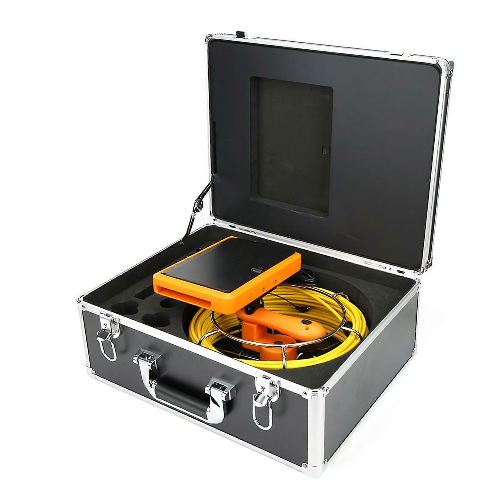 1080P Handheld Endoscope - 7" LCD, Recording, IP68 Camera with LED, WiFi Enabled