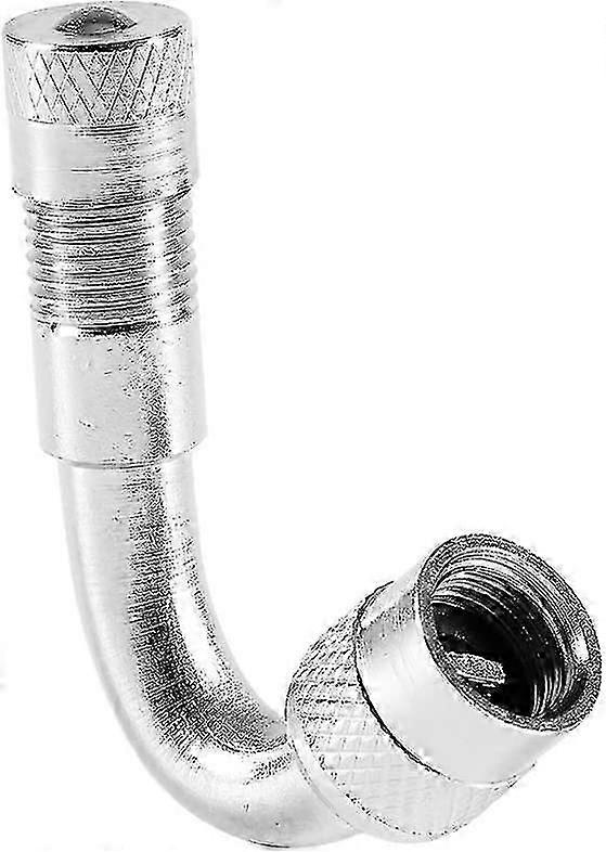Däckventilförlängare Däckventilförlängare för bil motorcykel (silver) (1 st)