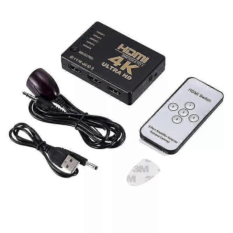 1080p 4k*2k Hdmi Video Switch Switcher Hdmi Splitter 3 Input 1 Output Port Hub For Dvd Hdtv