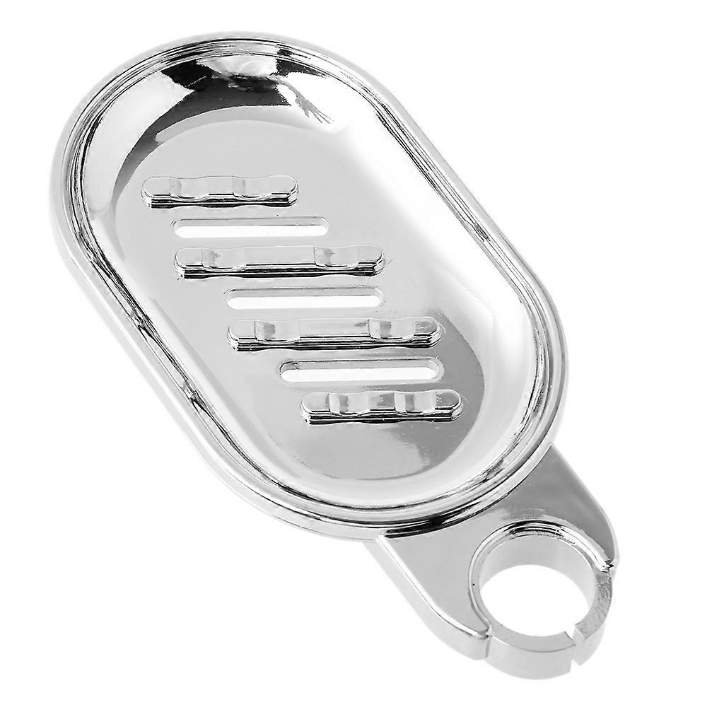 耐久性のあるホームバスルームソープディッシュプレートソープトレイラックホルダー22mmシャワーレール衛生施設用キッチンアクセサリー