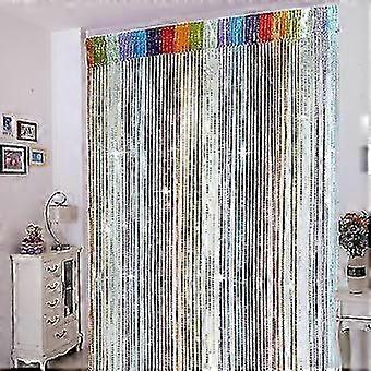 Screen String String Door Curtain Fly Insect Bug For Doorways Divider Or Window Curtain Panel (1pcs, Color)