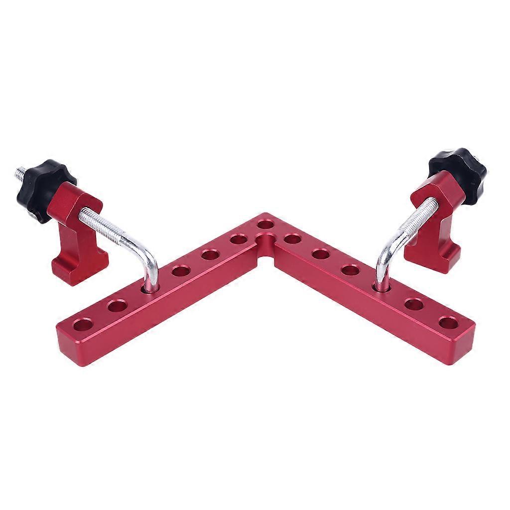 Multifunctional L-shaped Woodworking Fixing Clamps with Scale 90° Positioning Squares for Boxes Photo Frames Drawers