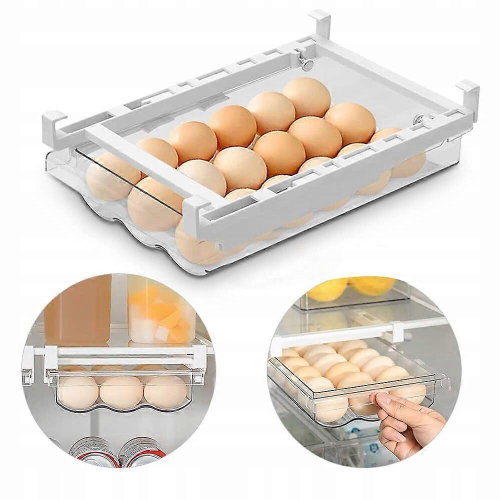 Container Egg Box Organizer Box For Fridge Egg Feeder