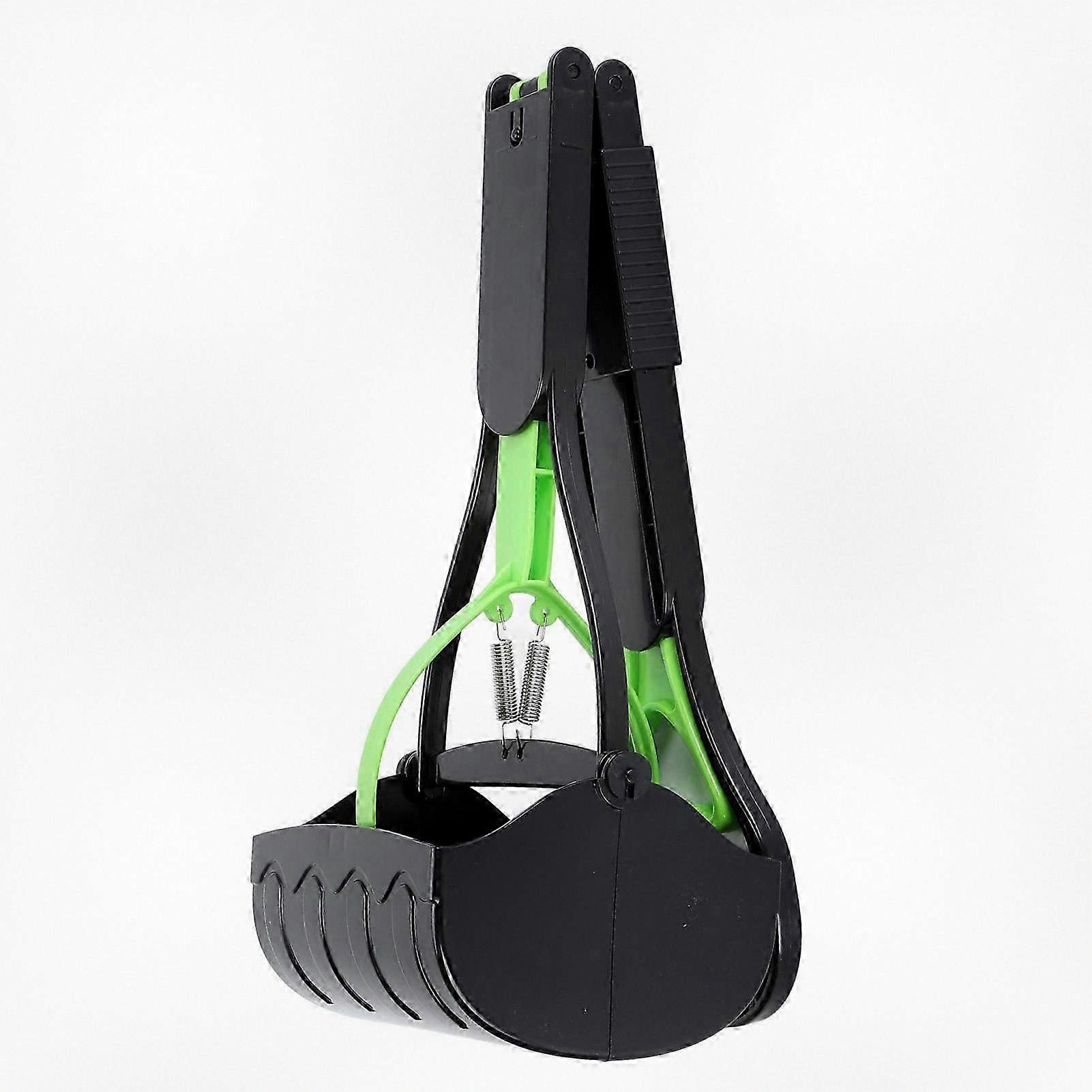 Foldable Dog Pooper Scoop Multipurpose Large Capacity Long Handle Pet Pooper Scooper for Various Sizes of Dogs