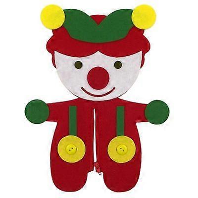 2 Sets Zipper Button: Handmade Educational Sensory Tool Set for Kids Fabric Covered Buttons for Fine Motor Skills Development DIY Craft Activity Plays