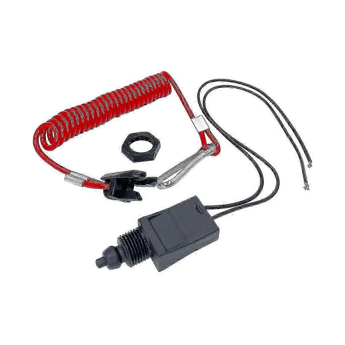 Emergency Stop Lanyard Kill Switch Compatible with Evinrude Outboard Motor Replacement MP28870 hwy