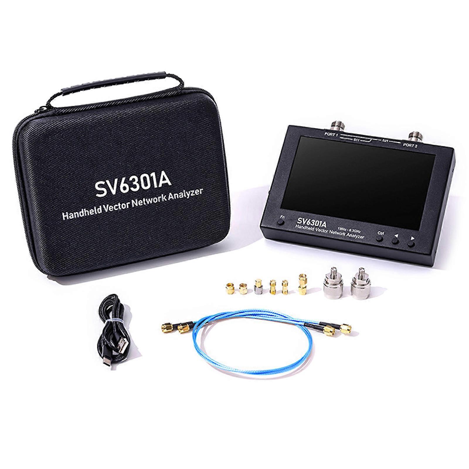 SV6301A NanoVNAF 1MHz-6.3GHz Digital Display Shortwaves Antenna Analyze Vector Networks Analyzers
