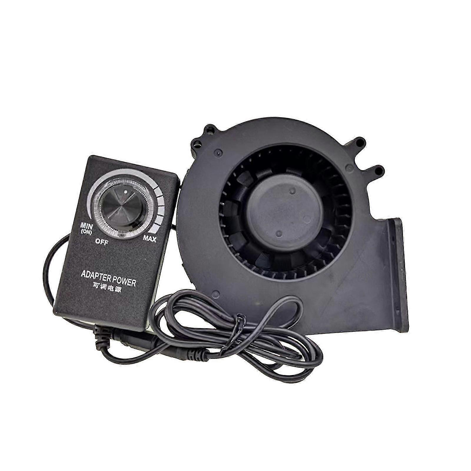 Variable Speed Blower Fan 220V AC Powered with Speed Controller, Replacement Fan for Inflatables