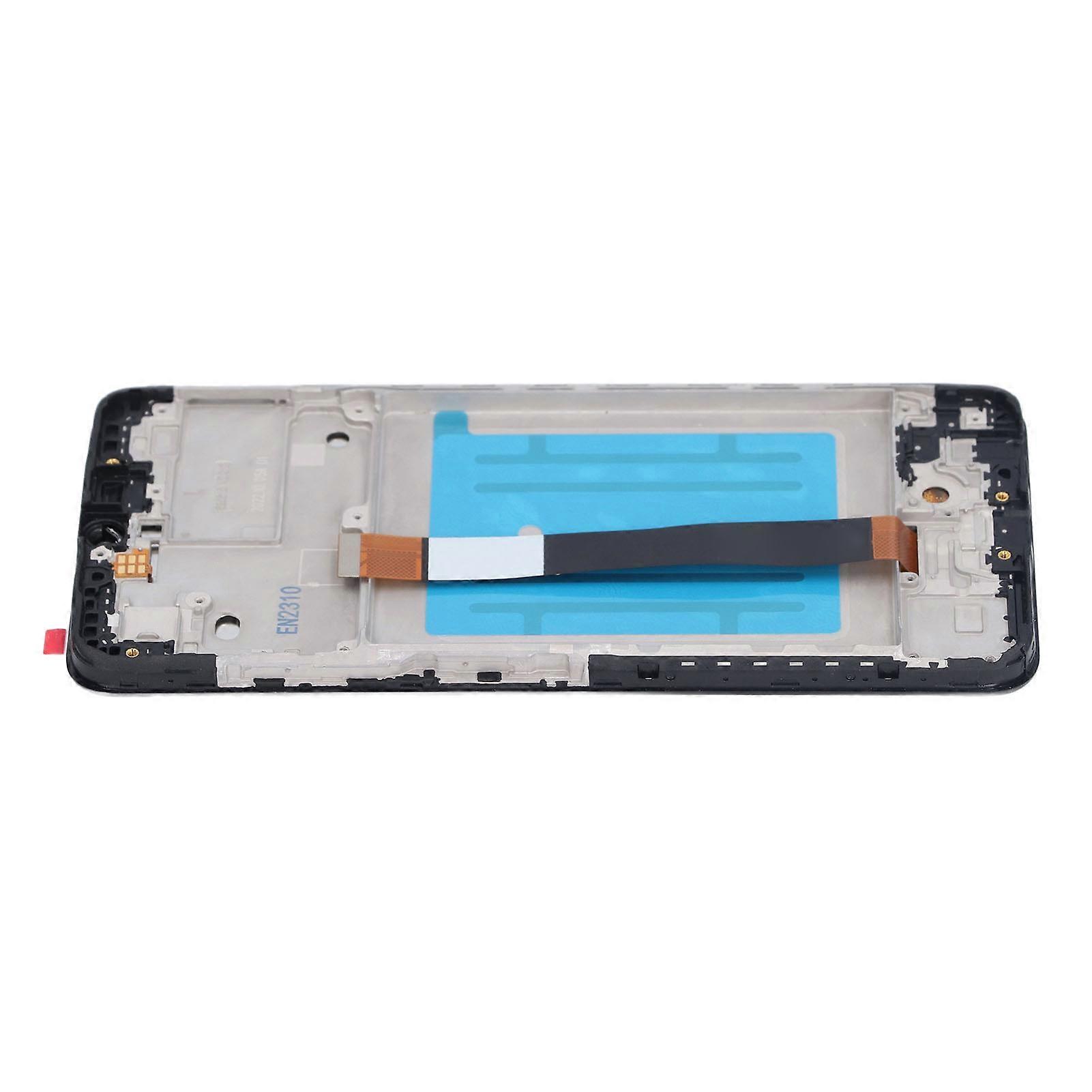 Screen Replacement Touch Display Digitizer Assembly with Frame Tools for A03S A037U US Version Phone Black