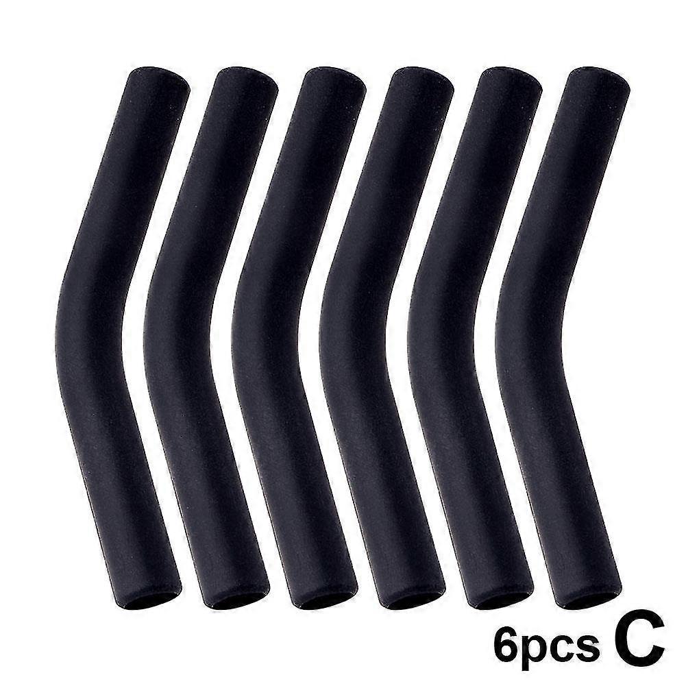 6Pcs Metal Straw Silicone Tips inner diameter 8mm Diameter Straws 2025