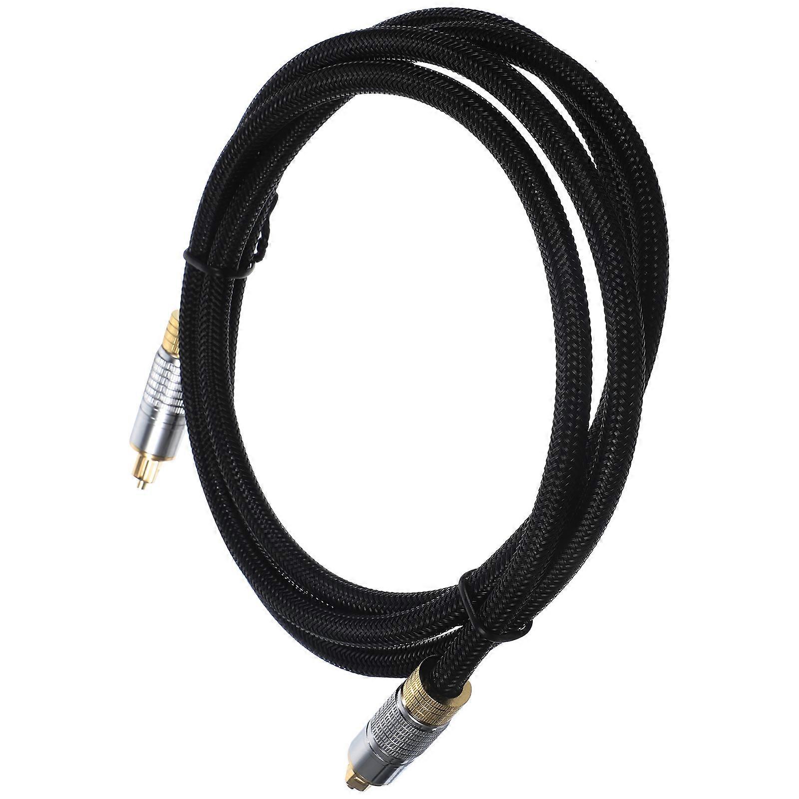 1.5m Optical Audio Cable, Durable Fiber Cord for Surround Sound Systems, Resistant Digital Audio Cable with Stable Transmission and Sound