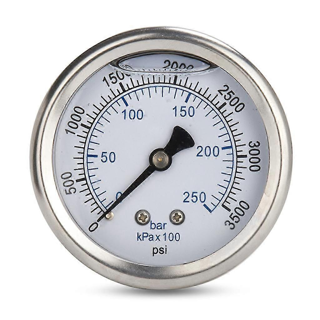 Högtryckstvättmätare 3500psi Snabbkoppling tryckmätare för högtryckstvätt