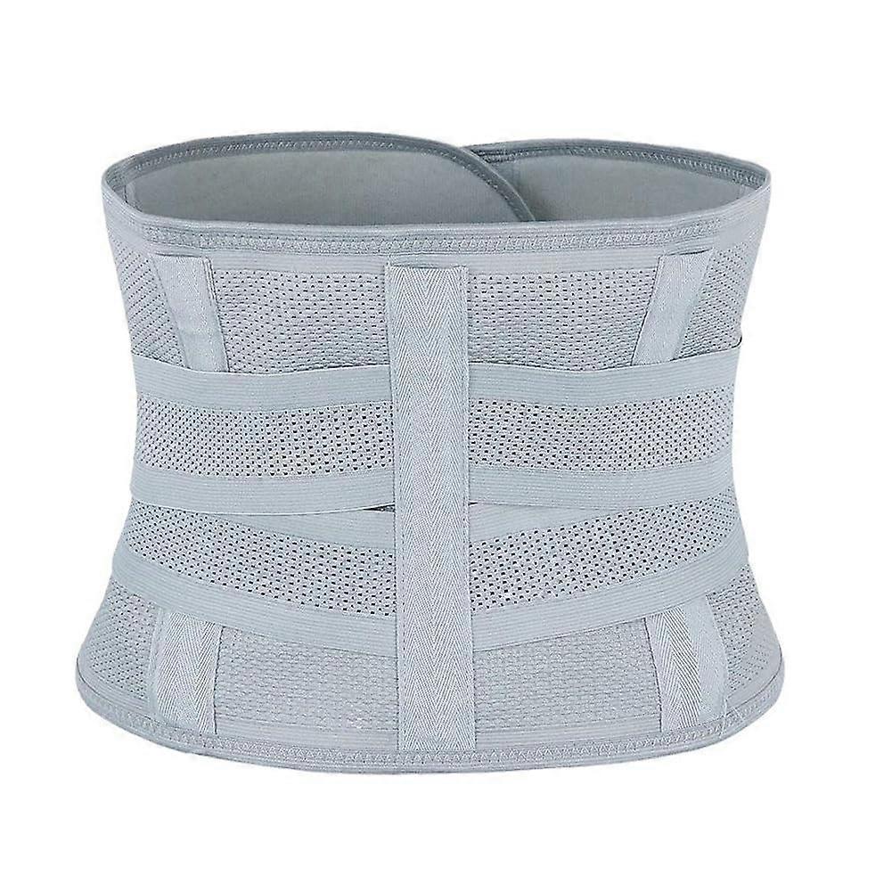 Belt for Weighted PullUps, Fitness Belt, Squats, Weightlifting (Grey, L)