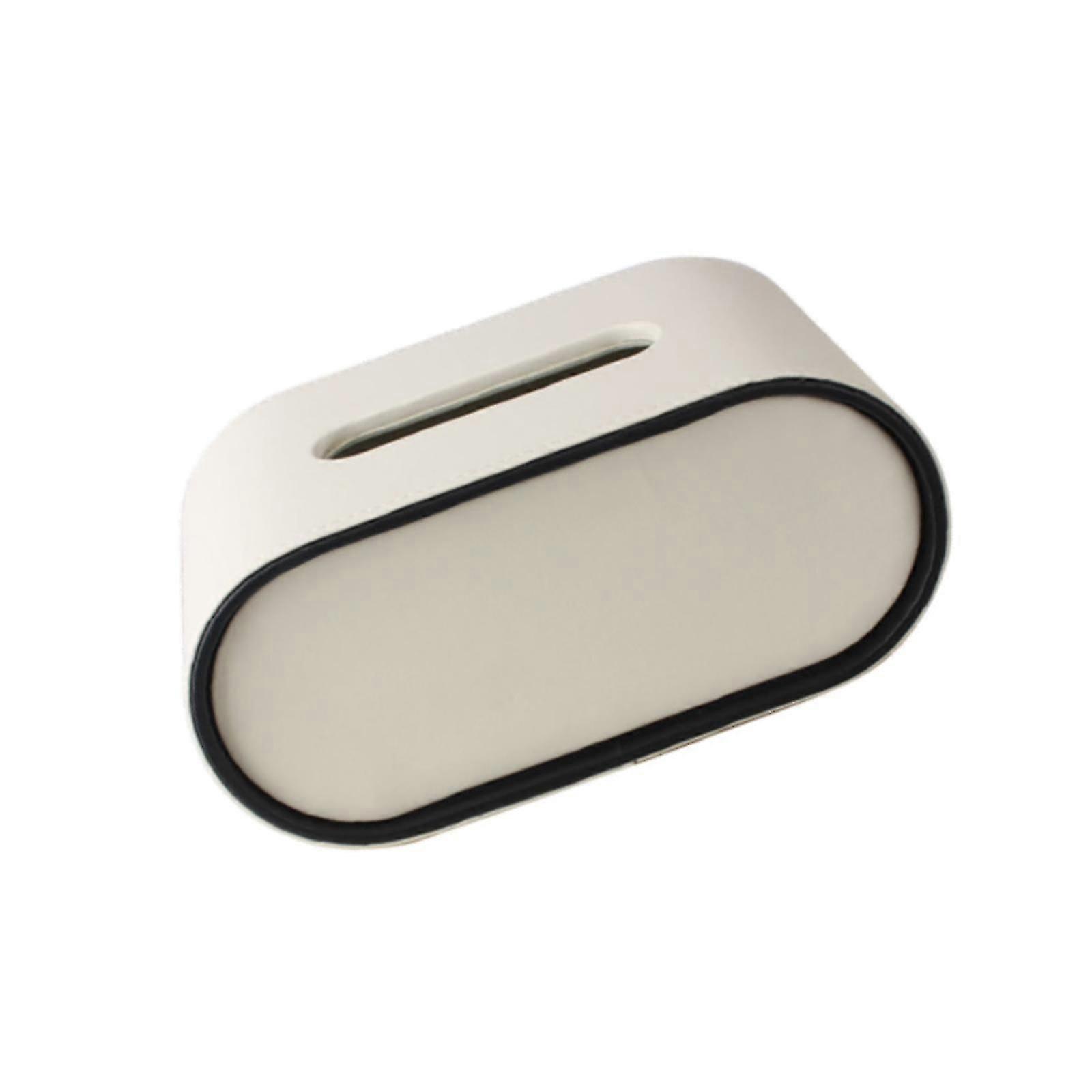 Creative Tissue Box Holder Cover for Home Decor, Beige Container for Tissues, Suitable for Various Brands