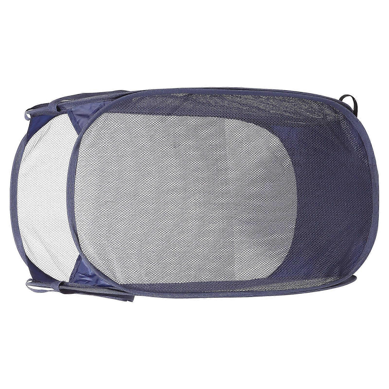 Laundry Basket Clothes Basket Home Use Polyester With Handles 58x36x36cm Multipurpose Storage 1Set