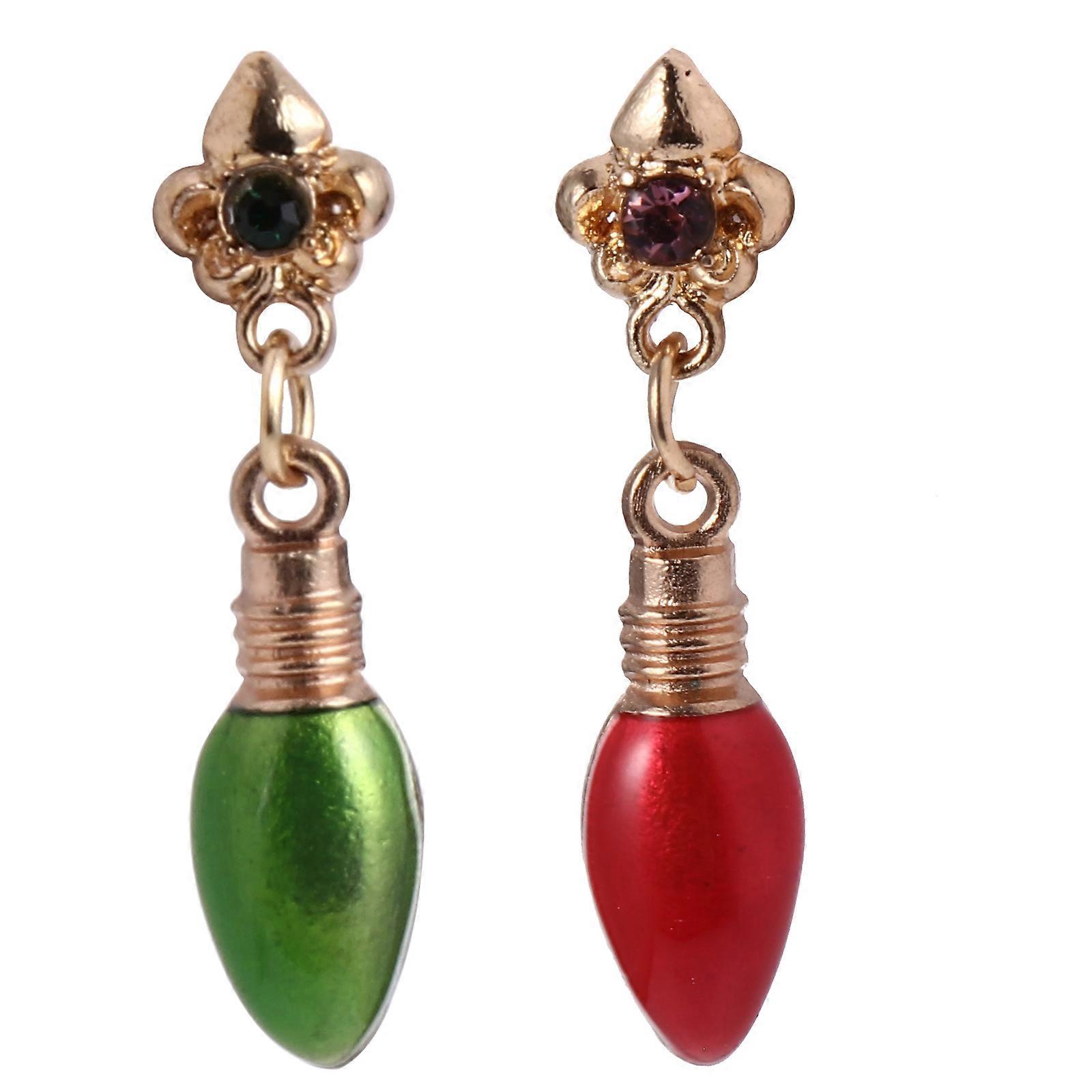 Statement Earrings Lantern Shape Lady Party Earring Assorted Color Durable 1 Pair