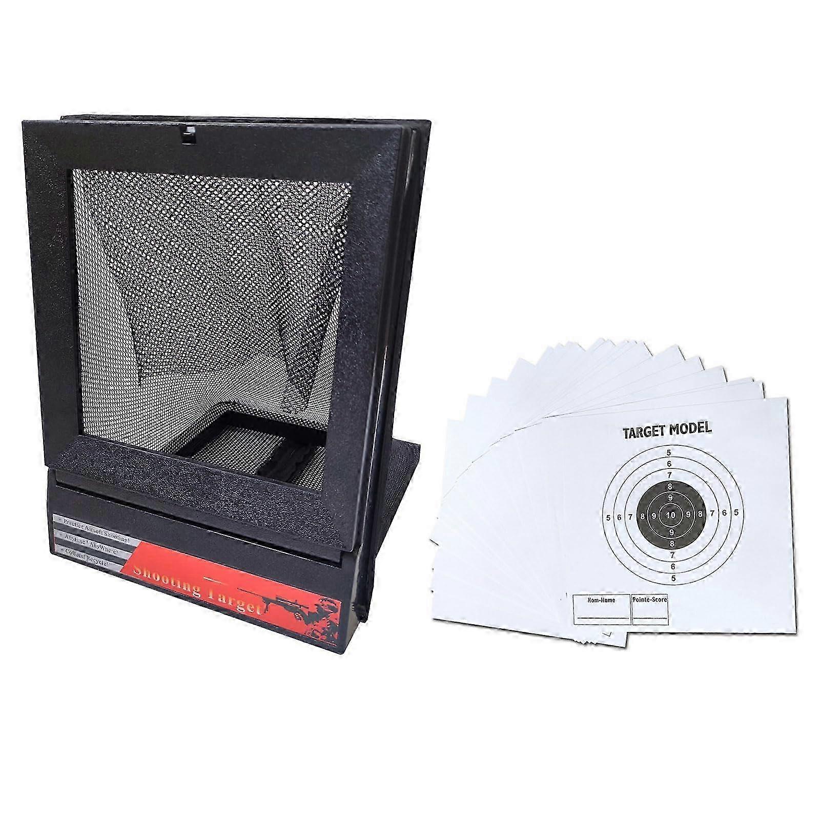 Reusable Airsoft Aim Targets Stand and Paper Targets for Training