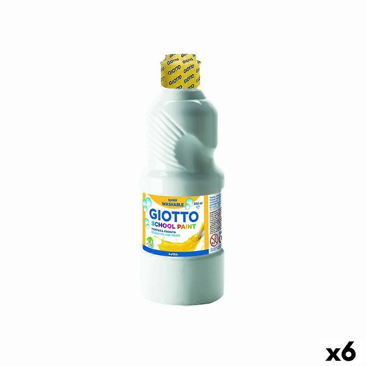 Tempera Giotto White 500 ml (6 Units)