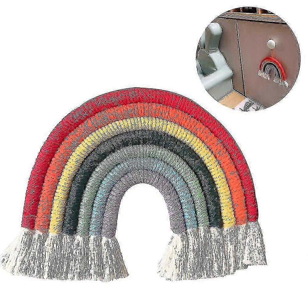 Rainbow Wall Hanging Tapestry Rope