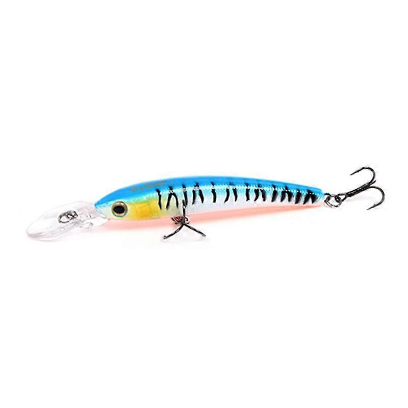 FTK-Mino Artificial Fishing Lure, Rigid Attachment, Minnow, 7 Colors To Choose, 80mm, 7G, Depth 2M Professional Quality, Popular Model