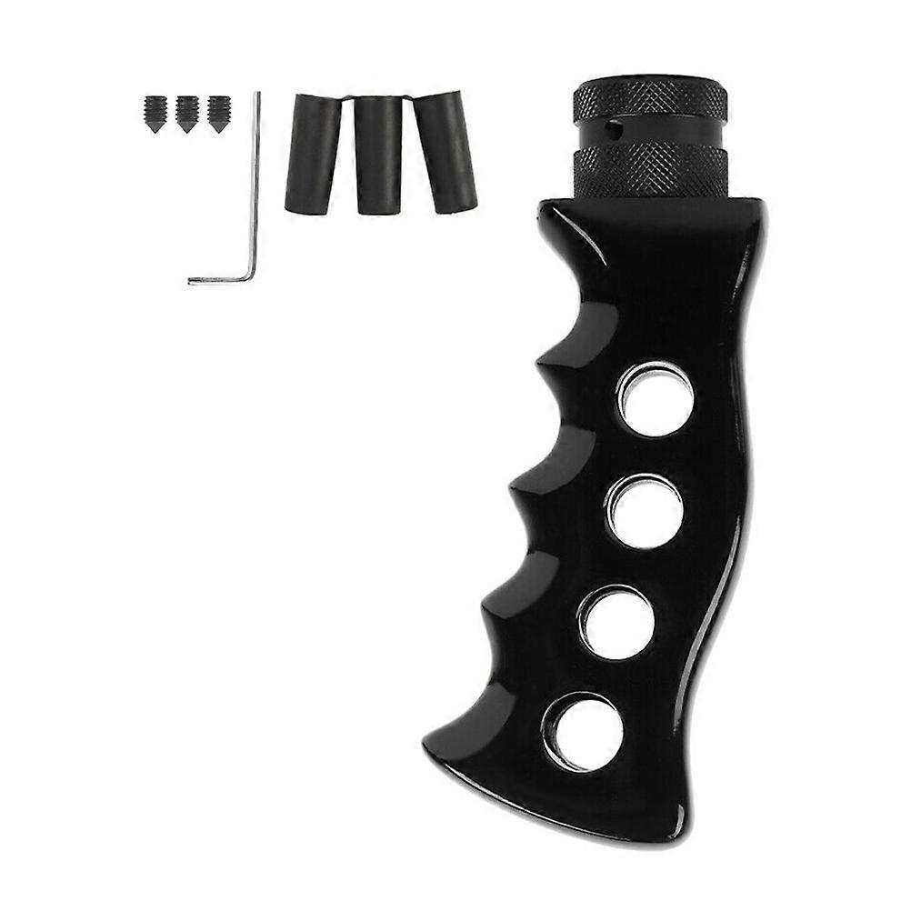 Gear Shift Style Knob Manual Transmission Shift Knob Car Gear Handle Easy Installation Slip Prevention Resin 1 Set