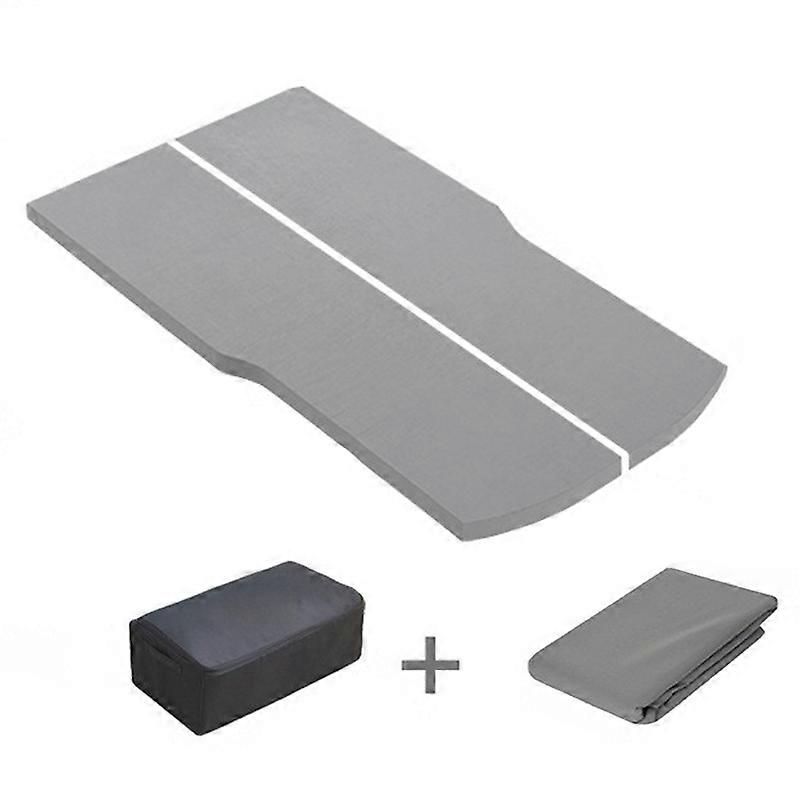 For Tesla Model Y 3 Splicing Type Car Trip Sleeping Mat Memory Foam Camping Mattress with Storage Ca