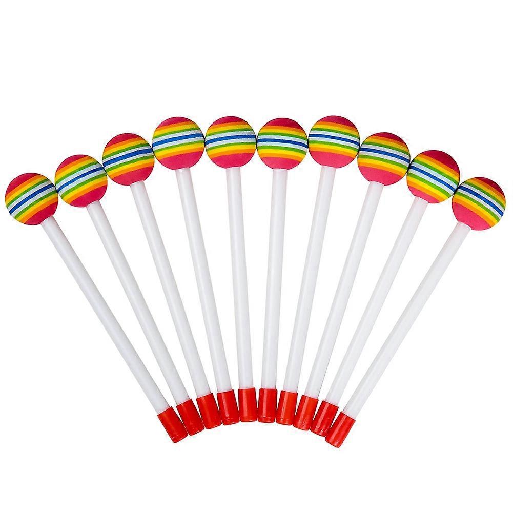 10 Pieces Drum Sticks for Kids
10 Pcs Lollipop Drum Mallet Sticks
