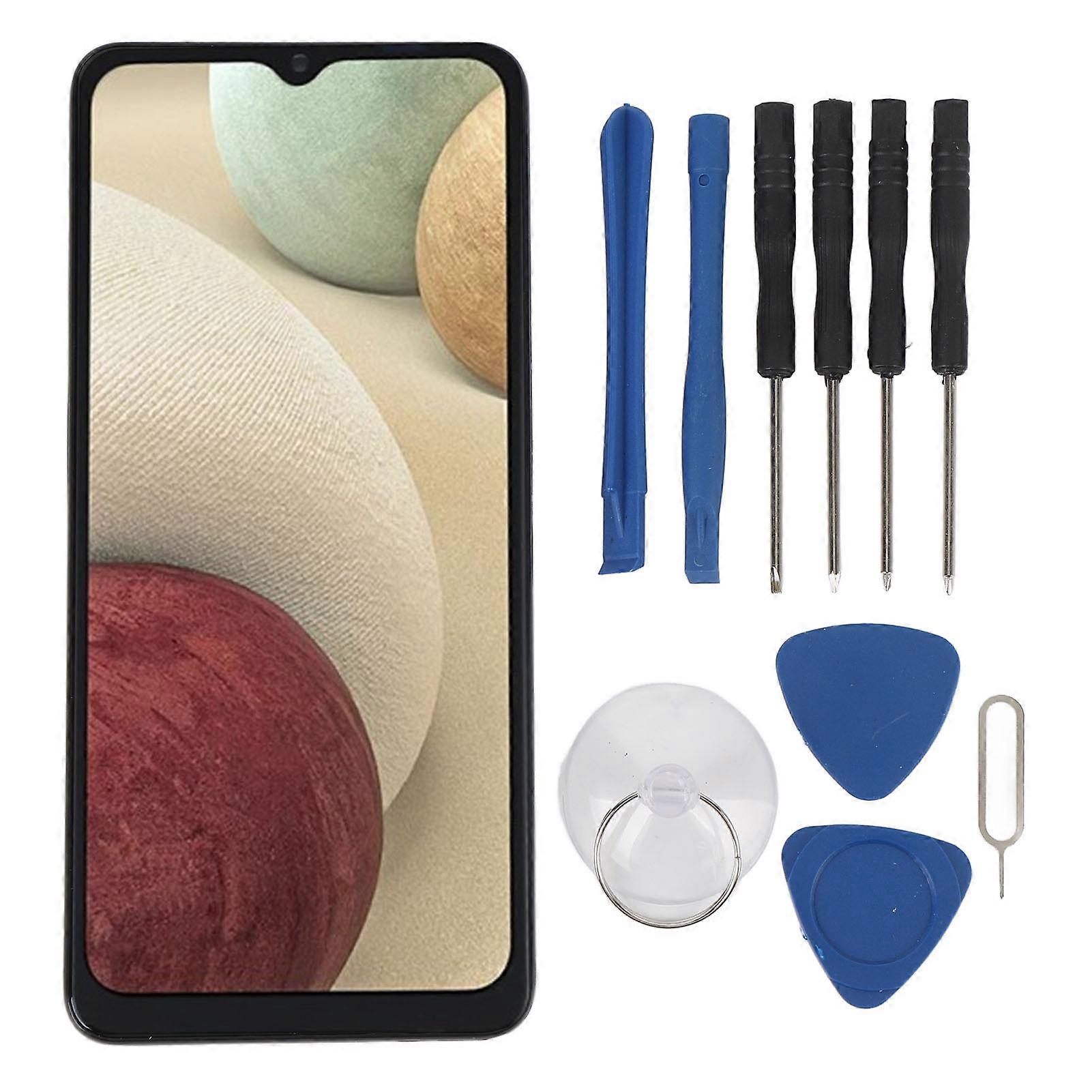 Galaxy A12 4G SM-A125F LCD Screen Replacement with Frame and Repair Tools Kit