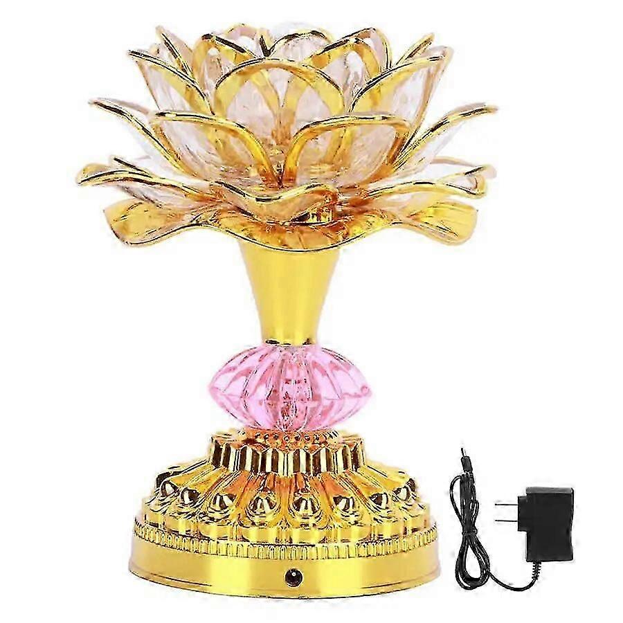 2025 Latest Model Miniatures 7Color LED Colorful Buddhist Lamp