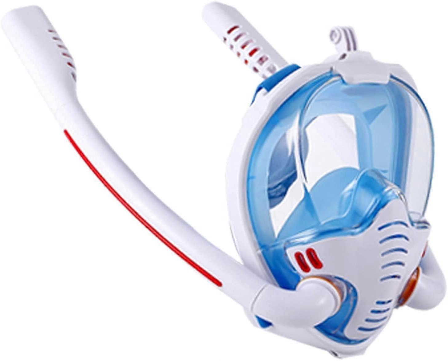 Diving Mask, Full Face Mask, 180° Panoramic, Ultra Clear Vision, AntiFog Snorkel Set