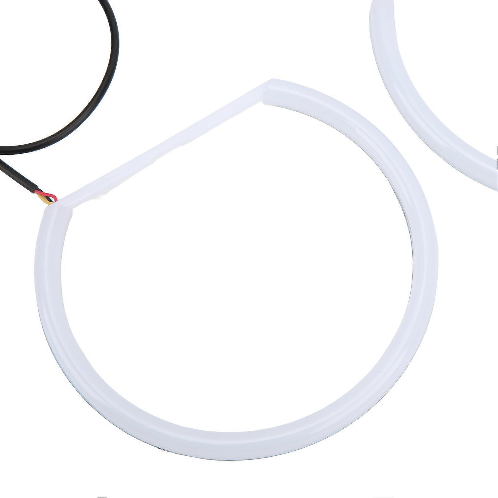 LED Angel Eyes Halo Rings Lighting Kit White Light Car Modification Replacement for E90 E91 E46