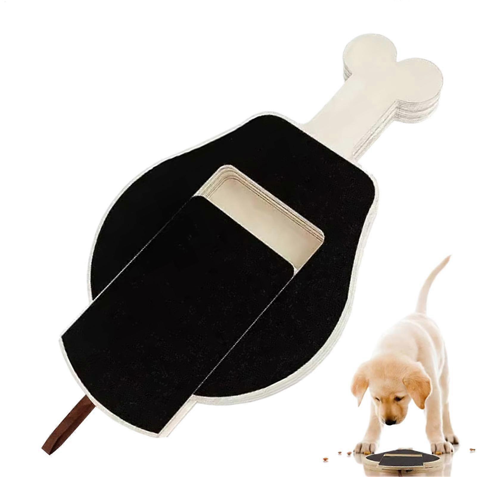 Bone Shape Design Cat Scratch Sander and Dog Nail Scratching Plate for Indoor Outdoor Use, Durable Cardboard Paw Scratch Board