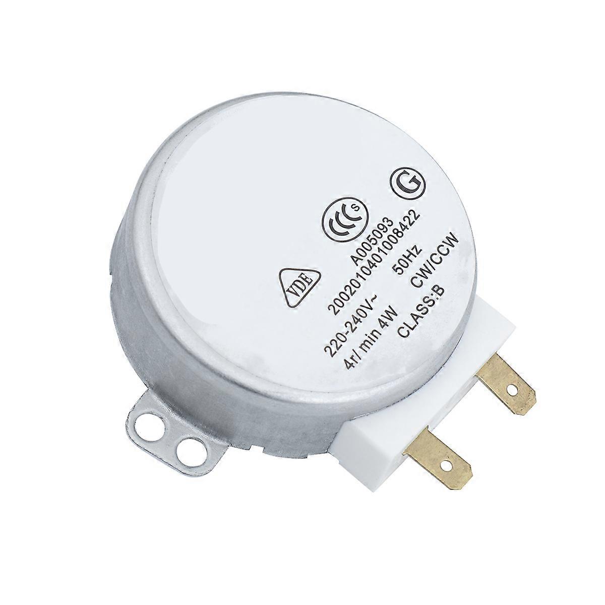 Synchronous Turntable Motor Hard Metal Cylindrical Shape For Industrial Applications Cw/ Rotation 1Pcs