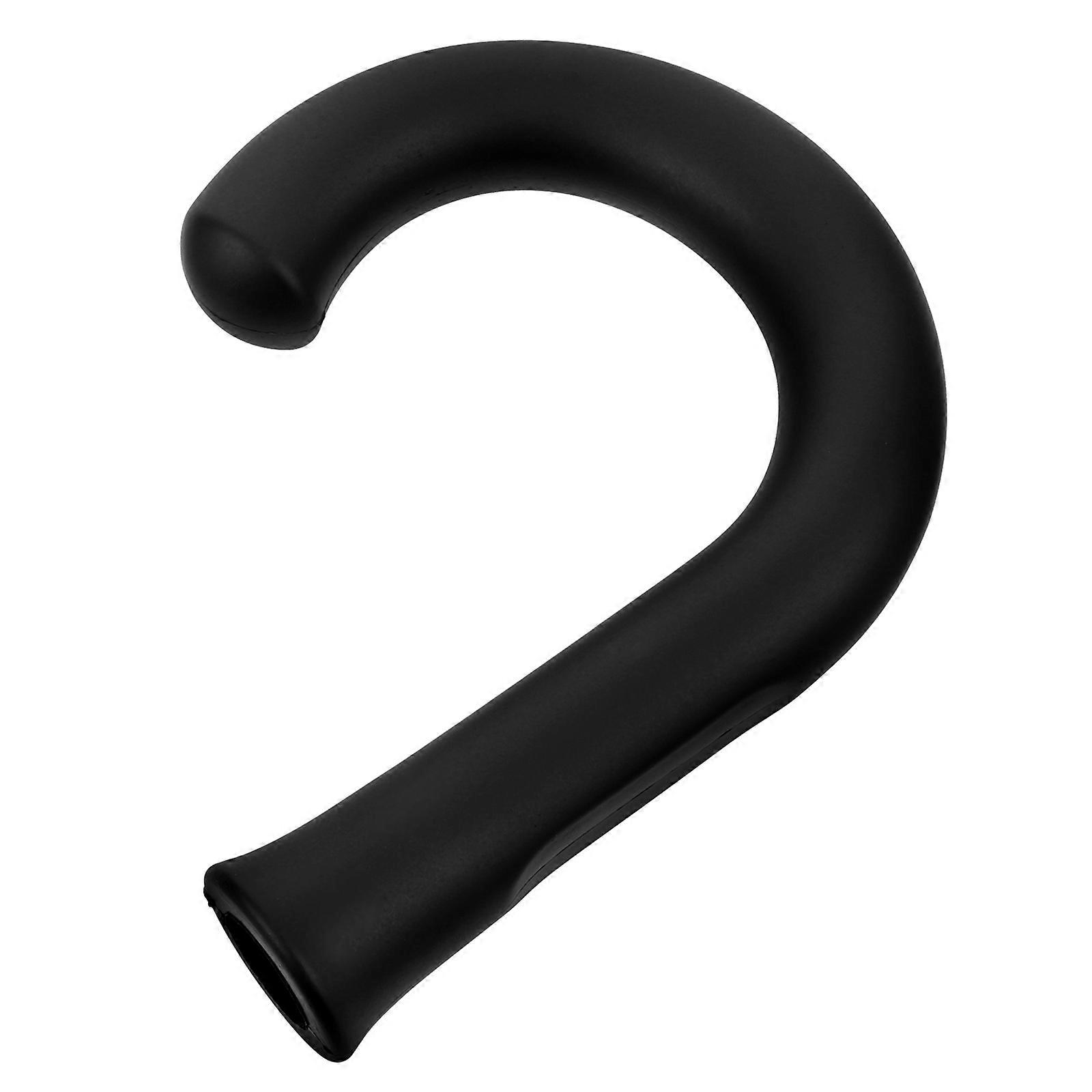 Umbrella Handle Replacement Curved Grip for Umbrella Rainy Weather Black 1Pack