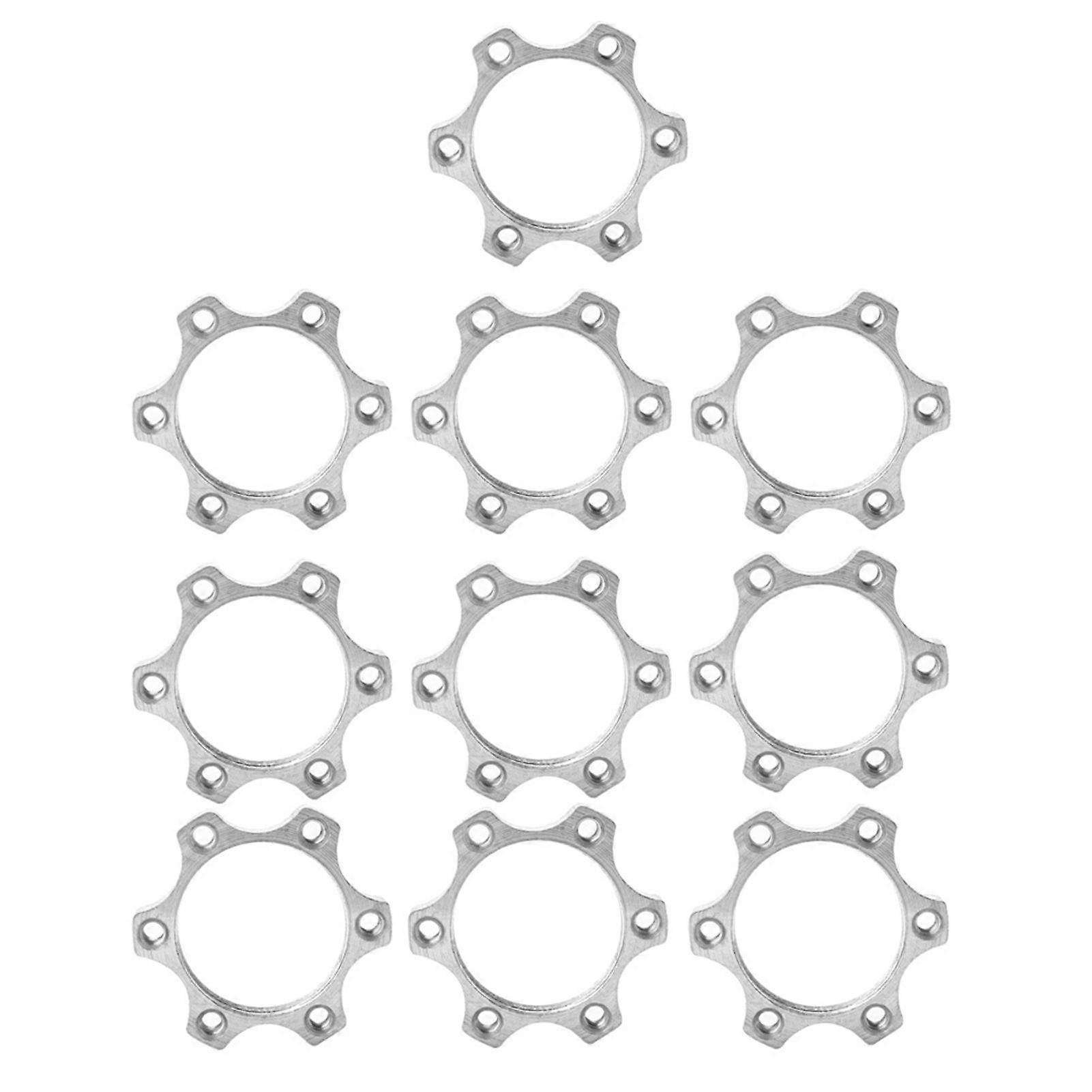 Bicycle Freewheel Threaded Hubs Disk Disc Brake Rotor 6 Bolt Rotor Adapter Part (44mm)YMQX)