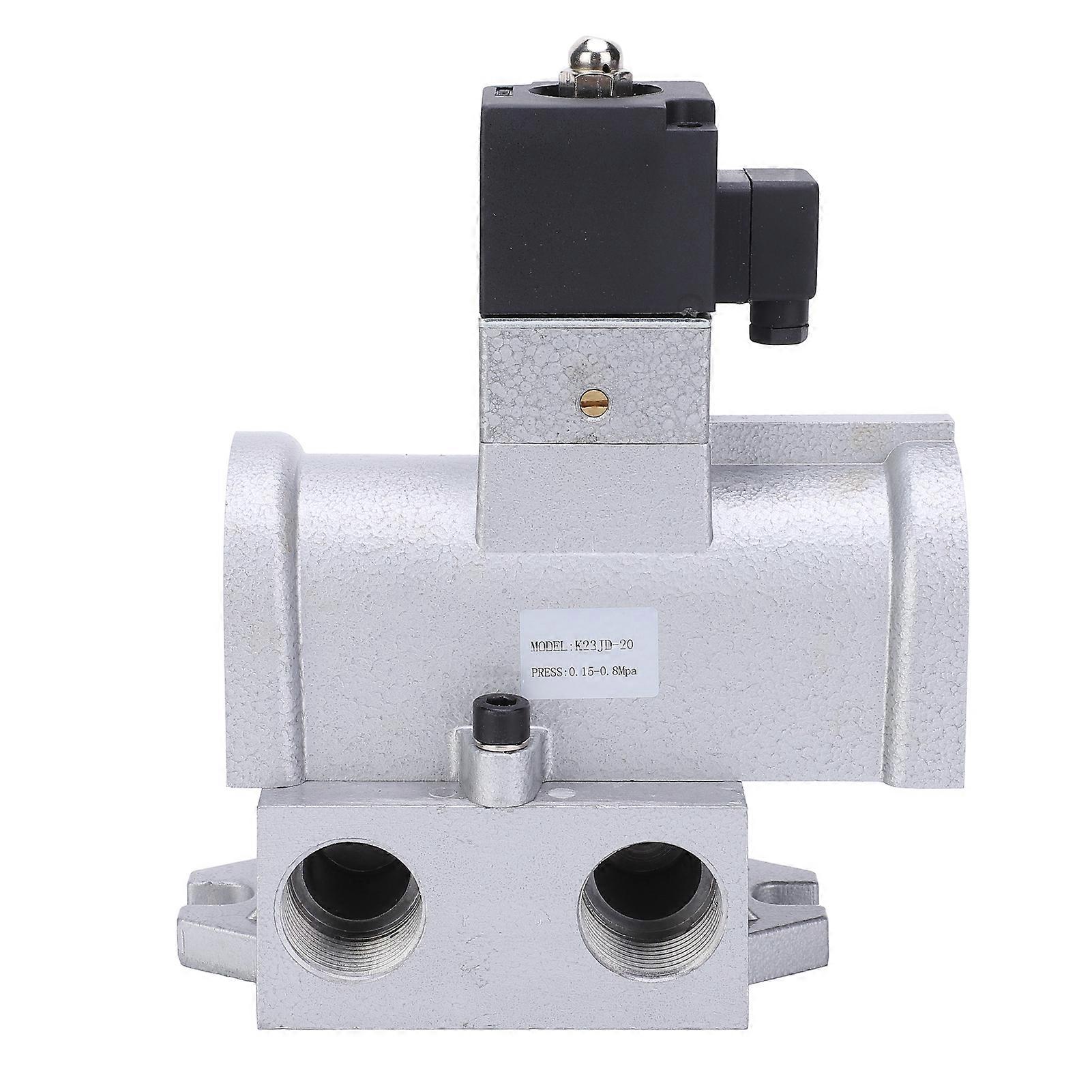 2 Position 3 Way Sole Valve Single Electronic Reversing Valve G3/4in K23JD‑20