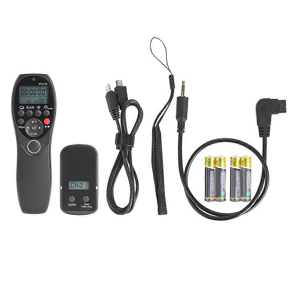 VT-2 LCD Display Screen Wireless Video Remote Control with Timing Shutter Release for Sony A7 A7R A7S A7II A7SII Camera