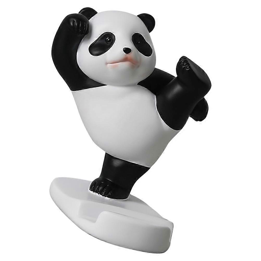 Cute Phone Holder Stand for Desk Compact & Stable Support for Streaming, Movies, and Mobile Use Ideal Panda Lovers and Friends
