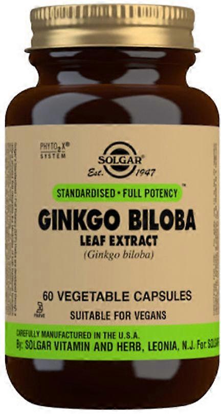 Solgar SPF Ginkgo Biloba-Leaf 60 Vcaps